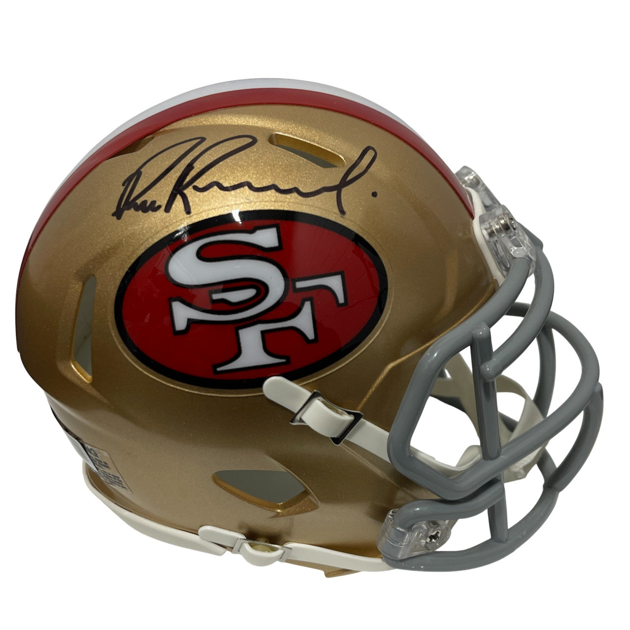 Bill Romanowski San Francisco 49ers Signed Mini Helmet