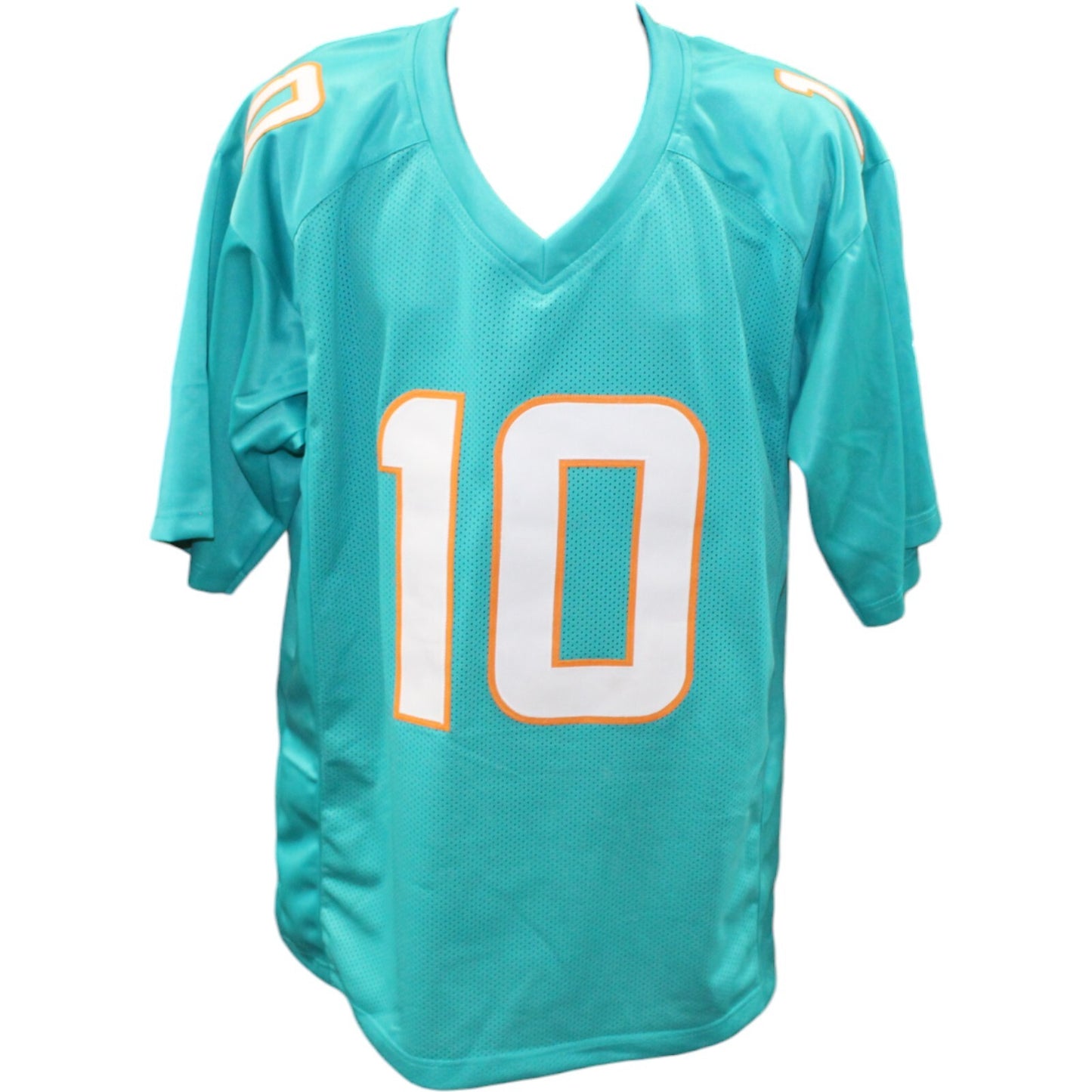 Tyreek Hill Autographed Pro Style Teal Custom Jersey (BAS)