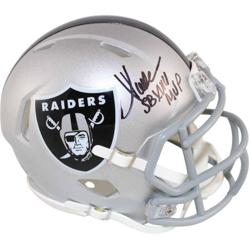 Marcus Allen Signed Las Vegas Raiders Mini Helmet (SB MVP Inscription)