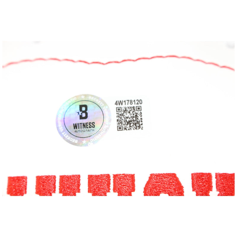 Ndamukong Suh Autographed Nebraska Cornhuskers Logo Football