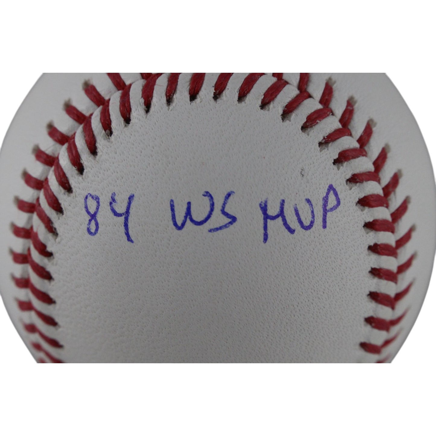 Alan Trammell Autographed Detroit Tigers Baseball with 4 Stats
