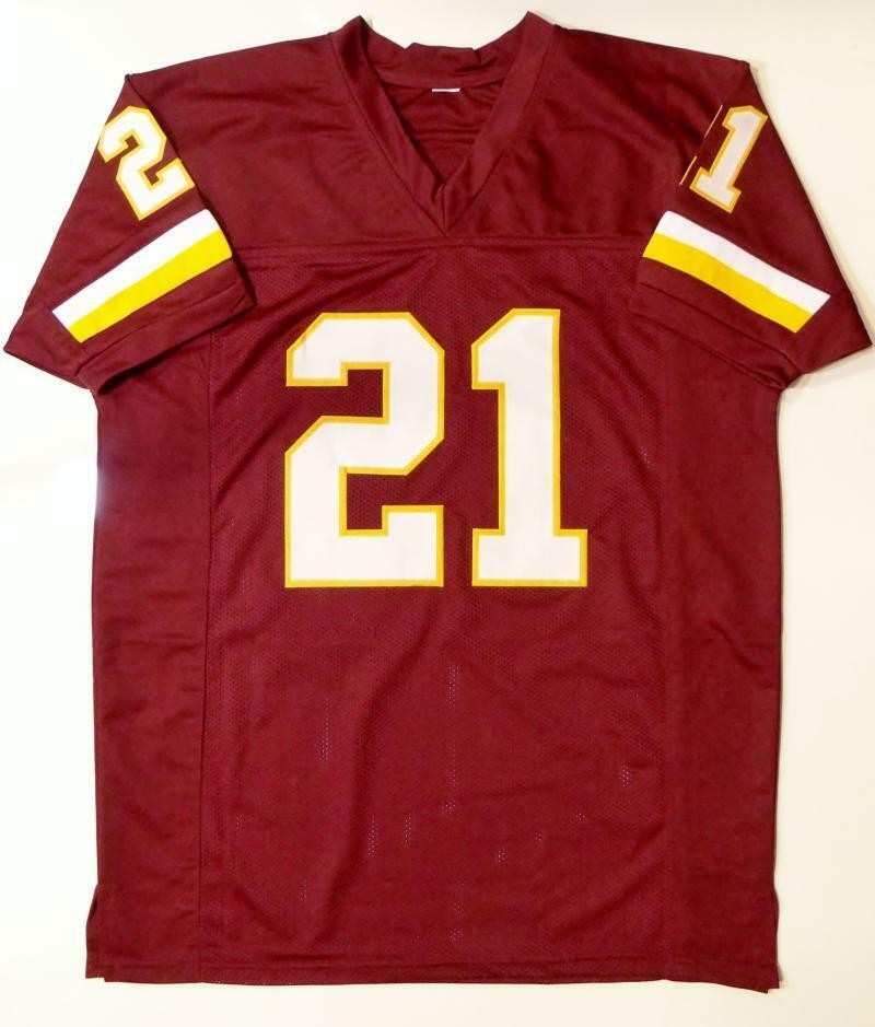 Terry Allen Autographed Maroon Custom Jersey