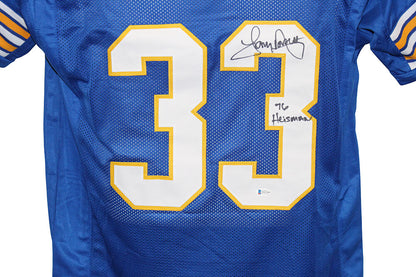 Tony Dorsett Signed Pittsburgh Panthers College Style Jersey Heisman