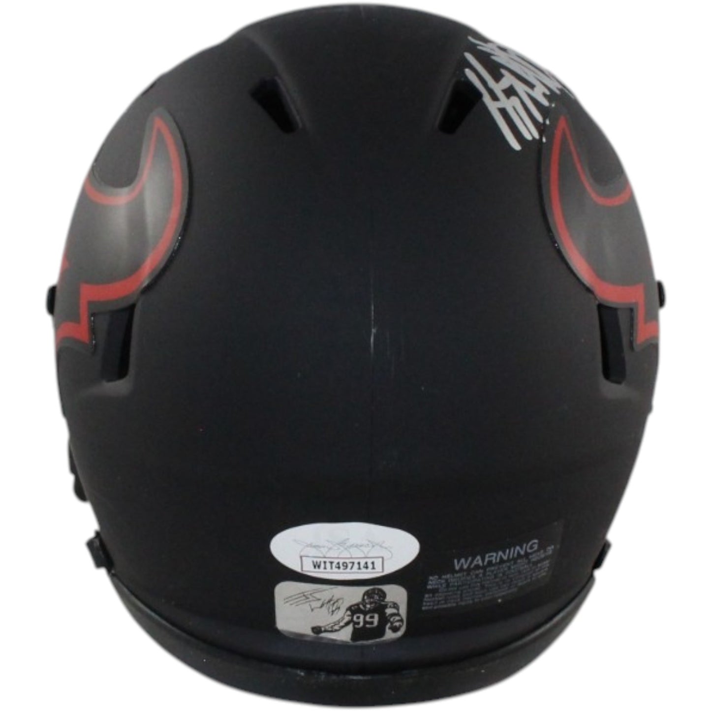 JJ Watt Signed Houston Texans Eclipse Mini Helmet