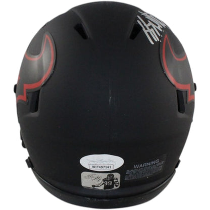 JJ Watt Signed Houston Texans Eclipse Mini Helmet