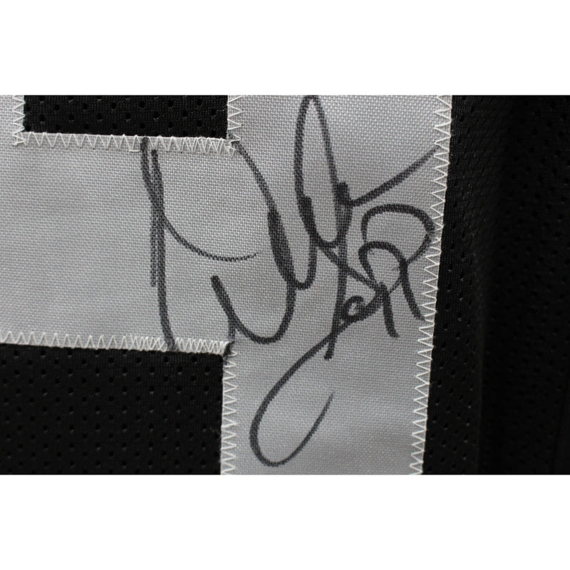 Warren Sapp Autographed Pro Style Black Jersey