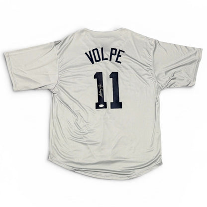 Anthony Volpe Autographed New York Yankees Custom Jersey