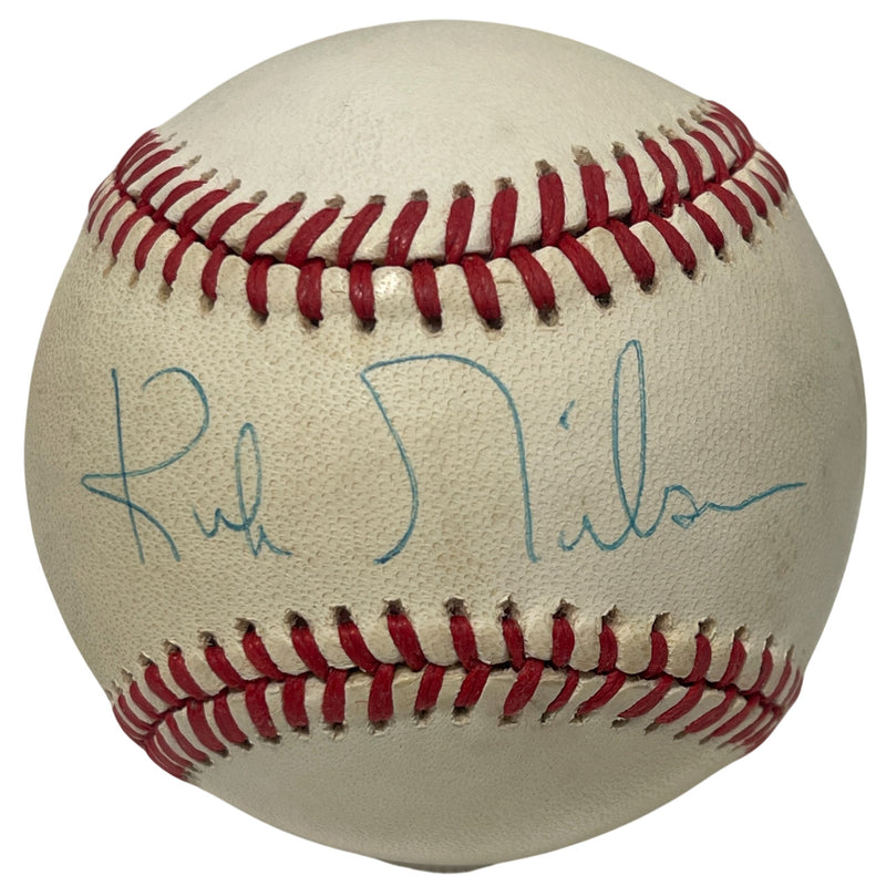 Kirk Gibson Signed Detroit Tigers Rawlings National League Baseball (JSA)