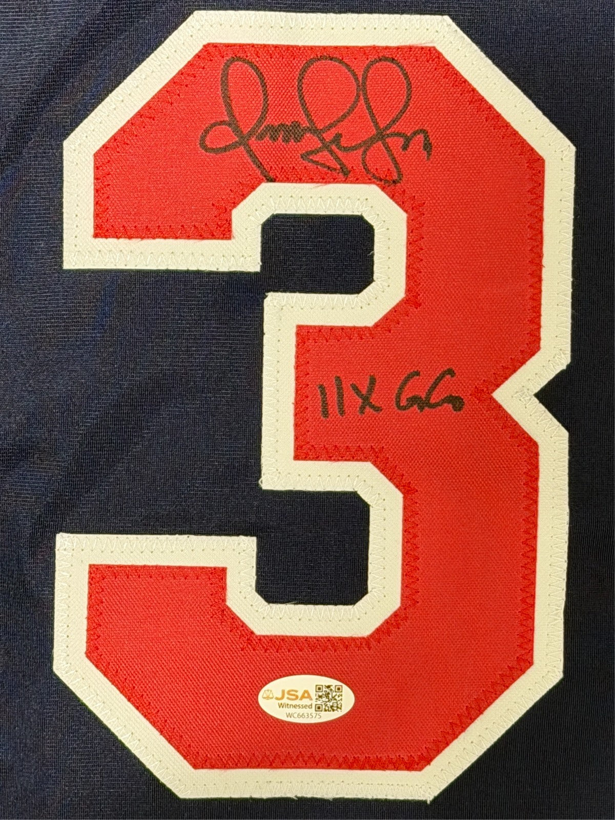 Omar Vizquel Autographed Cleveland Indians Custom Jersey