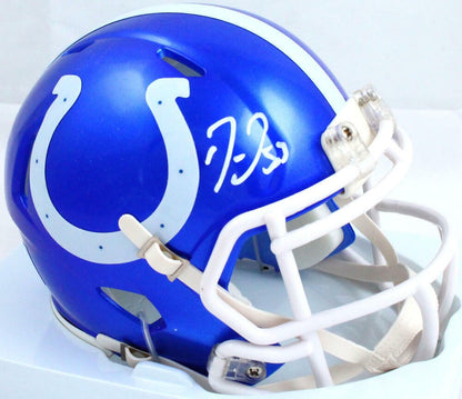 Darius Leonard Signed Indianapolis Colts Flash Speed Mini Helmet