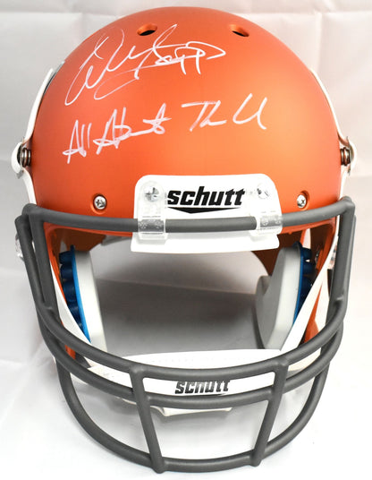 Warren Sapp Signed Miami Hurricanes Full Size Helmet