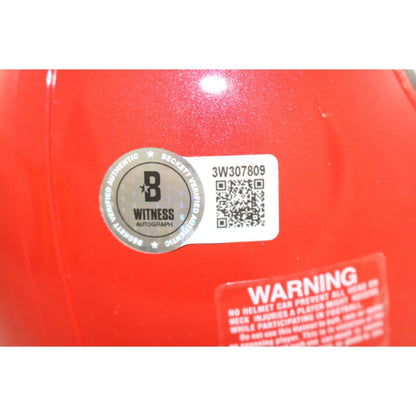 Jared Allen Autographed Kansas City Chiefs VSR4 Mini Helmet HOF Inscription
