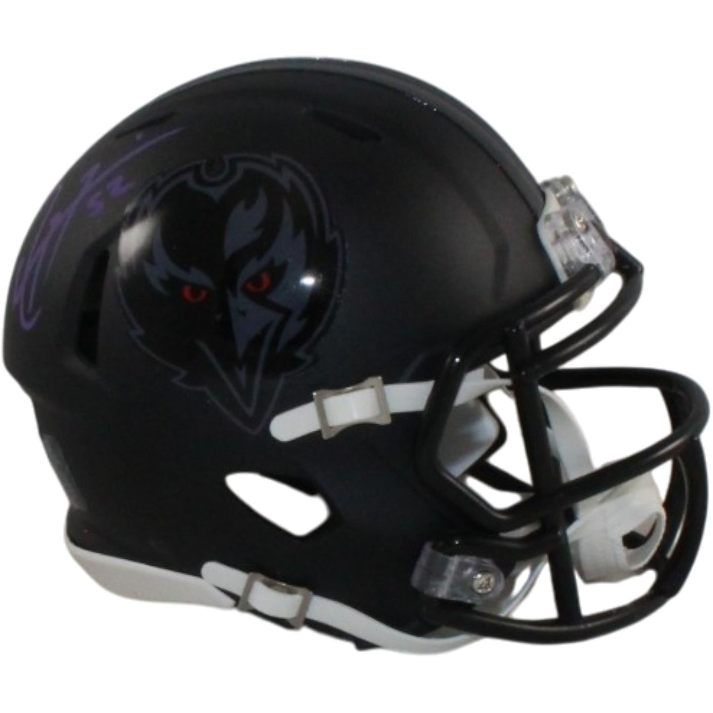 Ray Lewis Signed Baltimore Ravens 2026 Alternate #2 Mini Helmet
