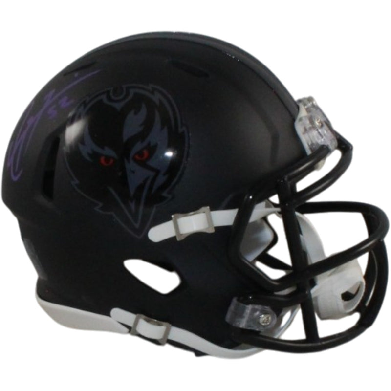 Ray Lewis Signed Baltimore Ravens 2026 Alternate #2 Mini Helmet