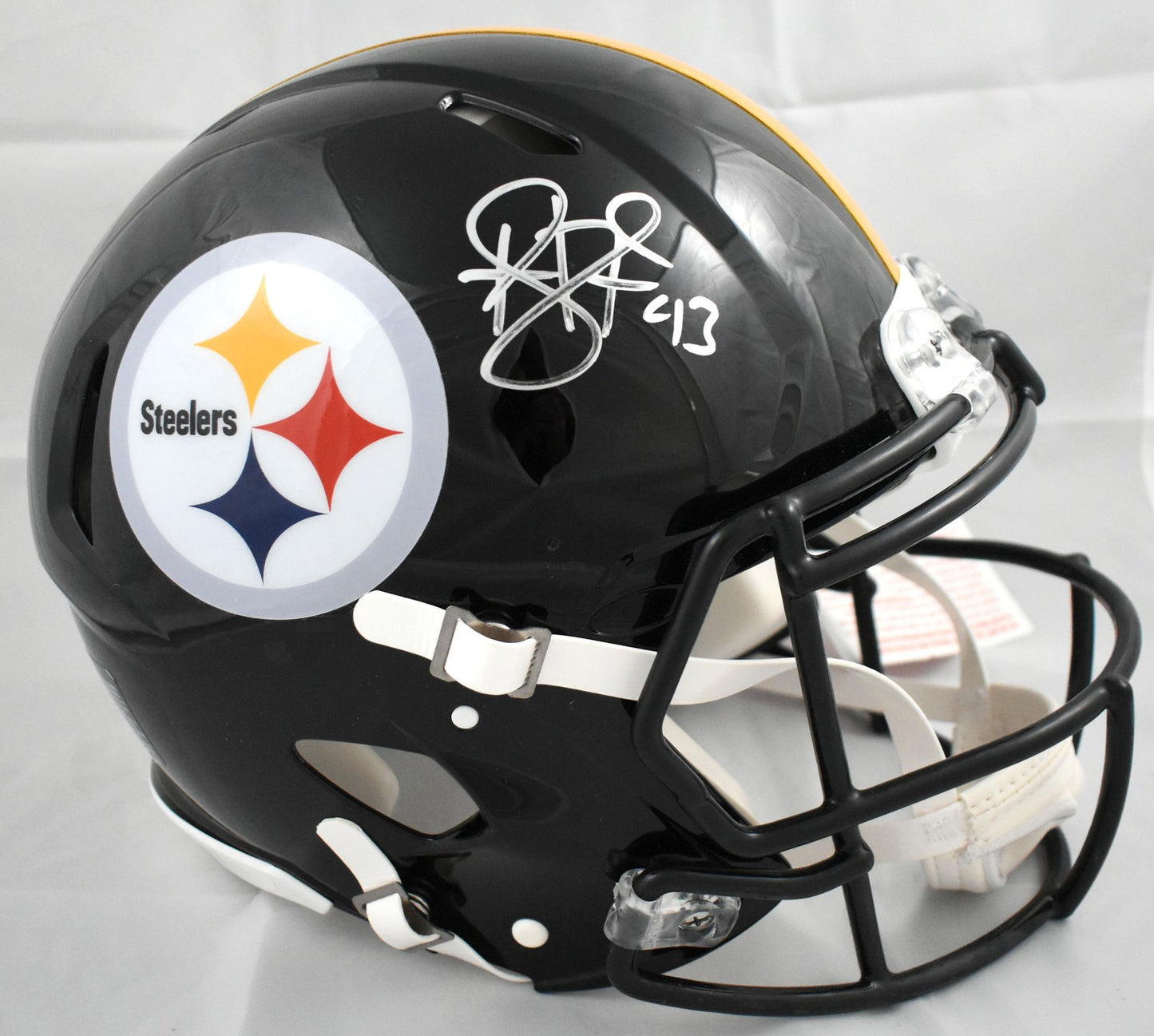 Troy Polamalu Autographed Pittsburgh Steelers Full Size Speed Authentic Helmet