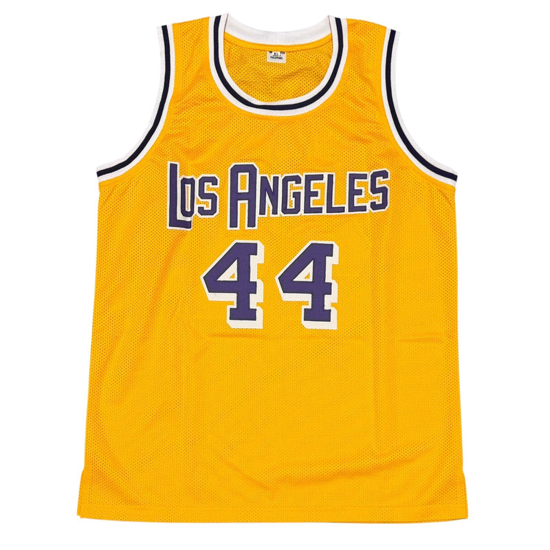 Jerry West Los Angeles Lakers Autographed Custom Jersey (JSA COA)