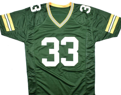 Aaron Jones Signed Green Custom Pro Style Jersey
