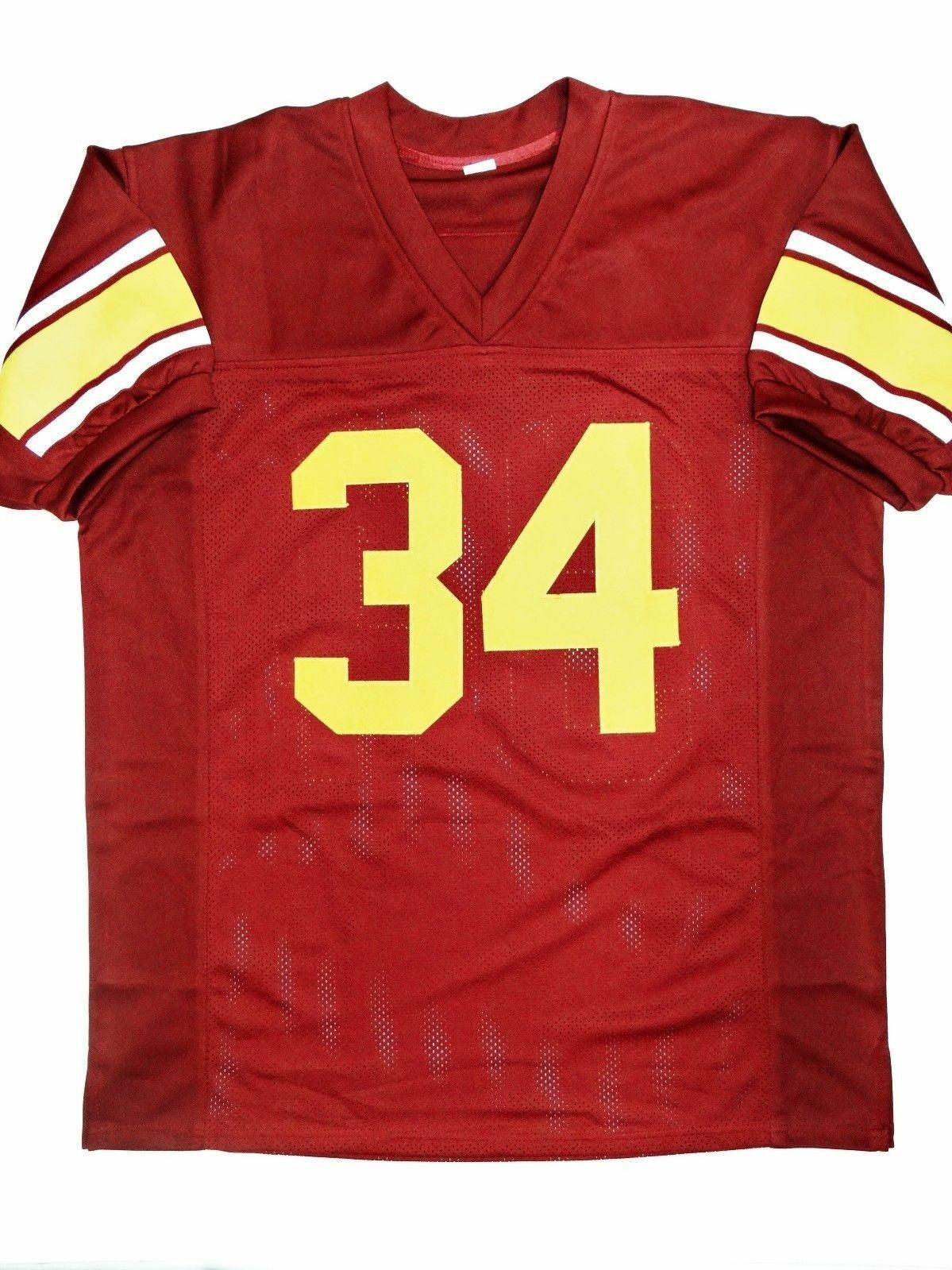 Ricky Ervins Signed Maroon Custom Football Jersey