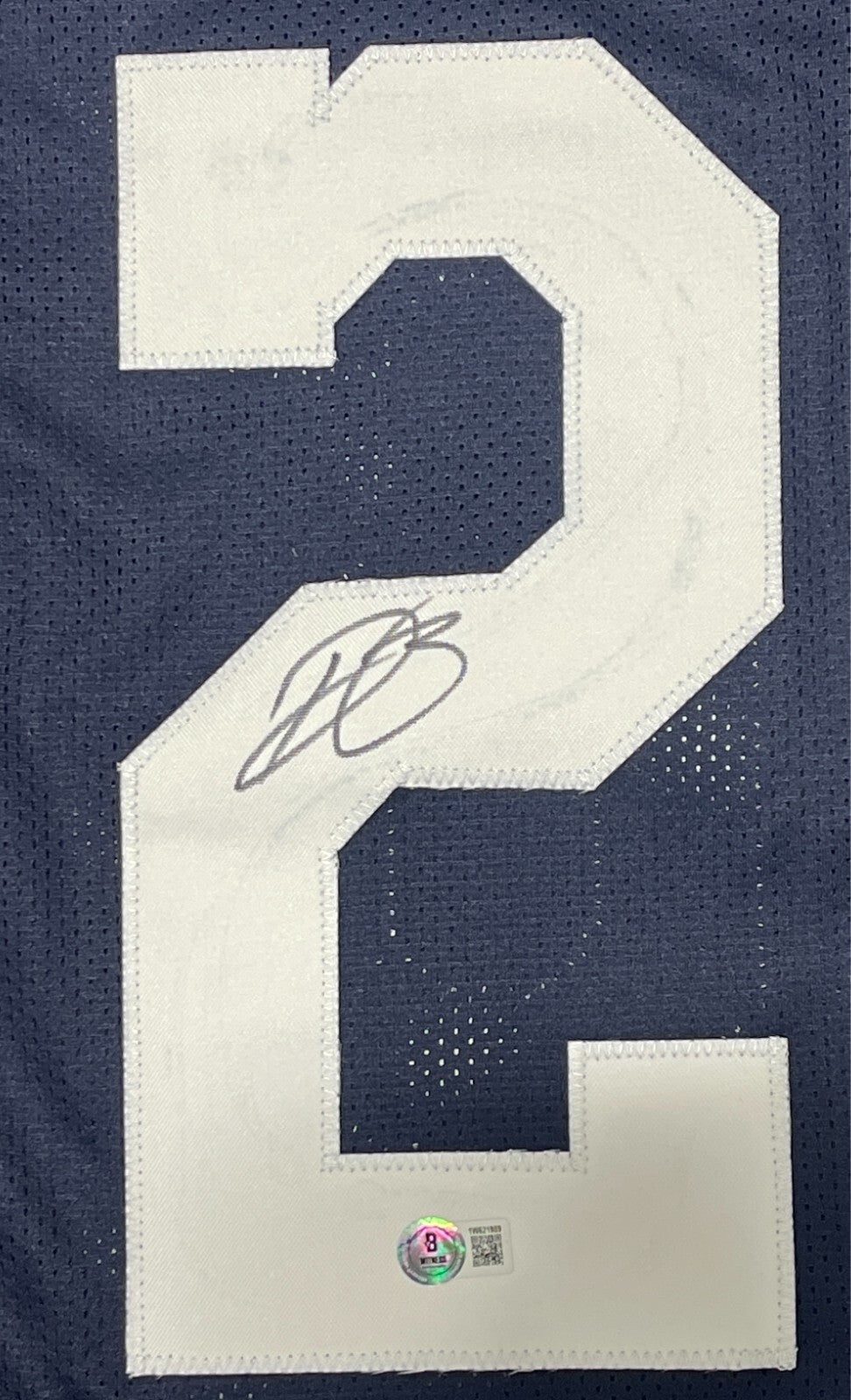 DaRon Bland Signed Dallas Cowboys Custom Throwback Jersey Beckett COA