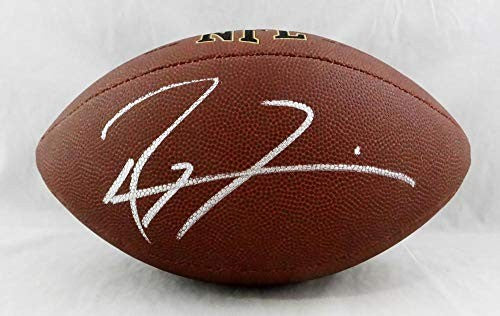 Ray Lewis Autographed Baltimore Ravens Wilson NFL Super Grip Football