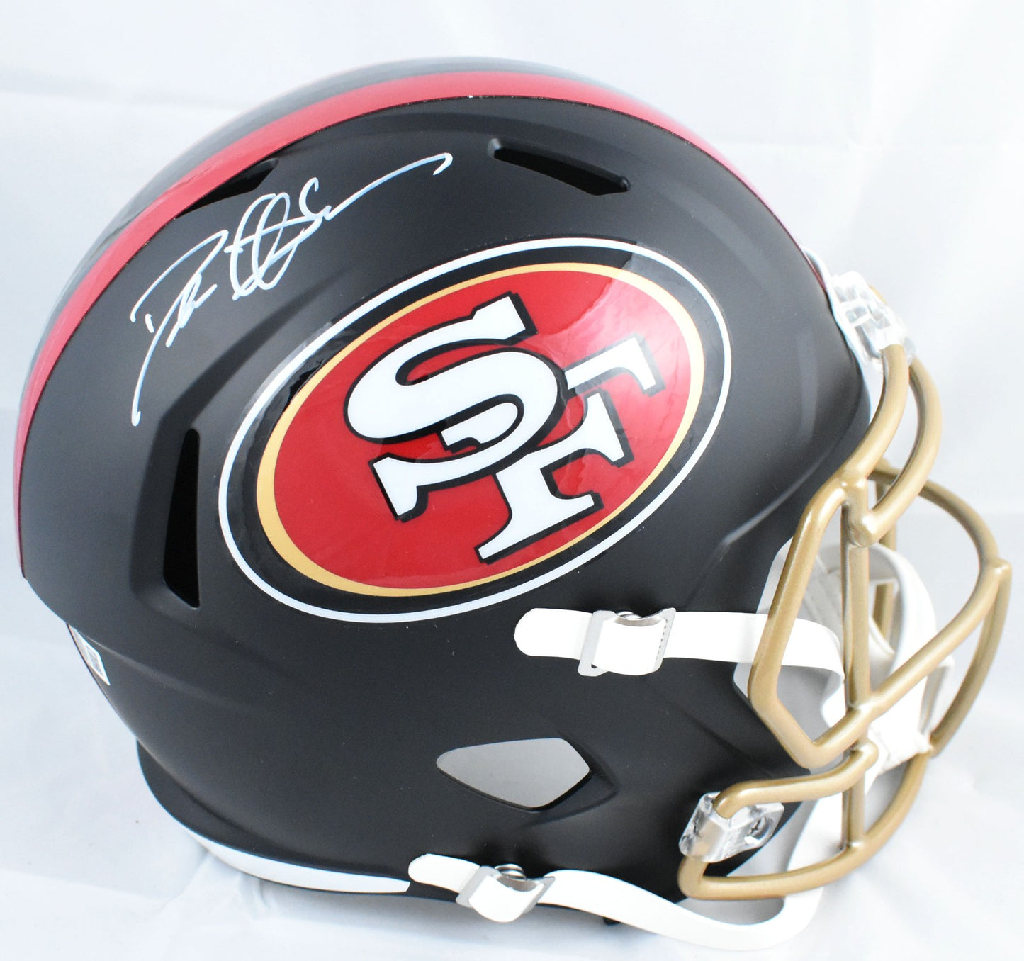 Deion Sanders Signed San Francisco 49ers Rivalries 2025 Full Size Helmet