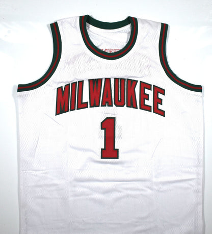 Oscar Robertson Autographed White Custom Jersey