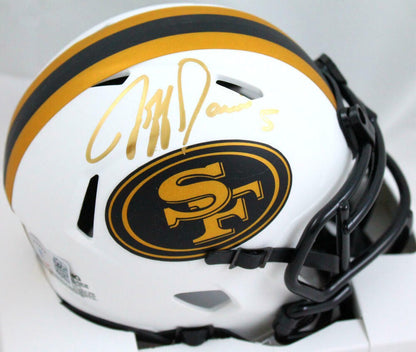 Jeff Garcia Signed San Francisco 49ers Lunar Mini Helmet