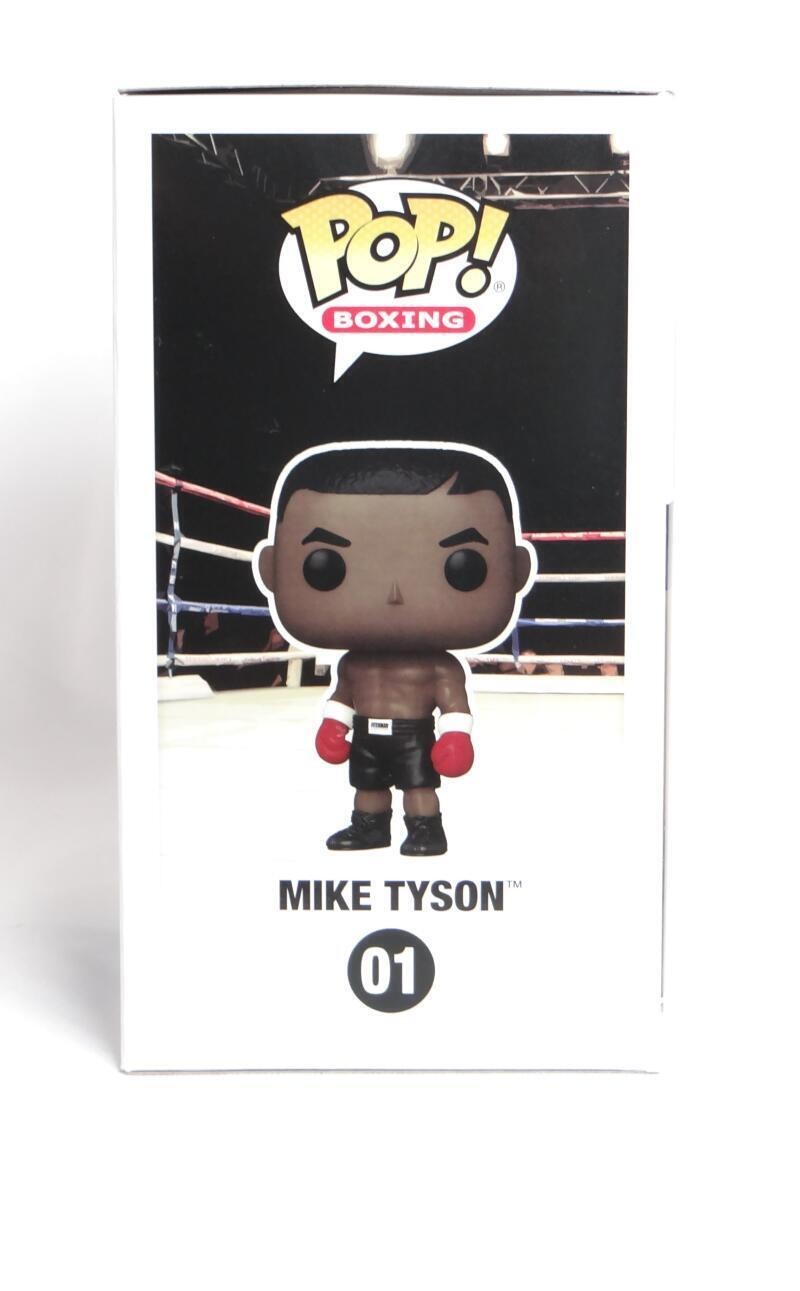 Mike Tyson Signed Funko Pop Figurine #01 - Beckett Witnessed