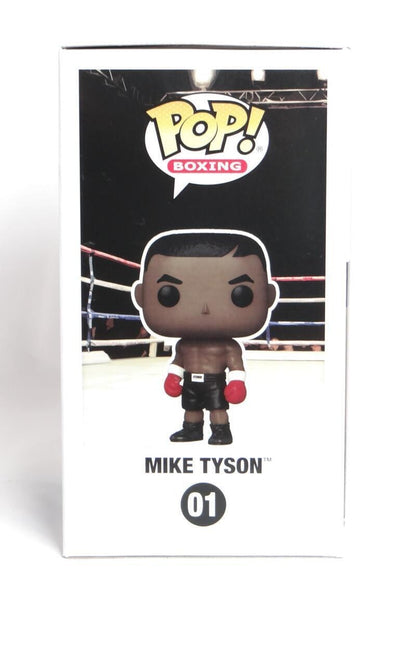 Mike Tyson Signed Funko Pop Figurine #01 - Beckett Witnessed