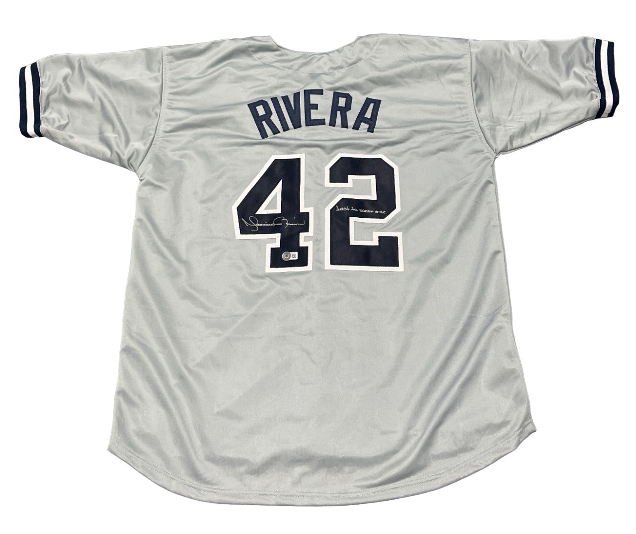 Mariano Rivera Signed New York Yankees Custom Jersey (Last to Wear 42)