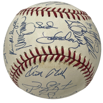 1991 New York Mets Team Signed Official National League Baseball JSA LOA