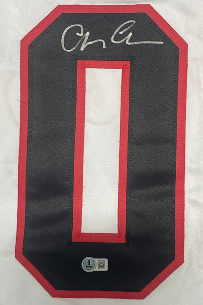 Chevy Chase Signed Chicago Griswold Custom Jersey (Beckett Witness COA)
