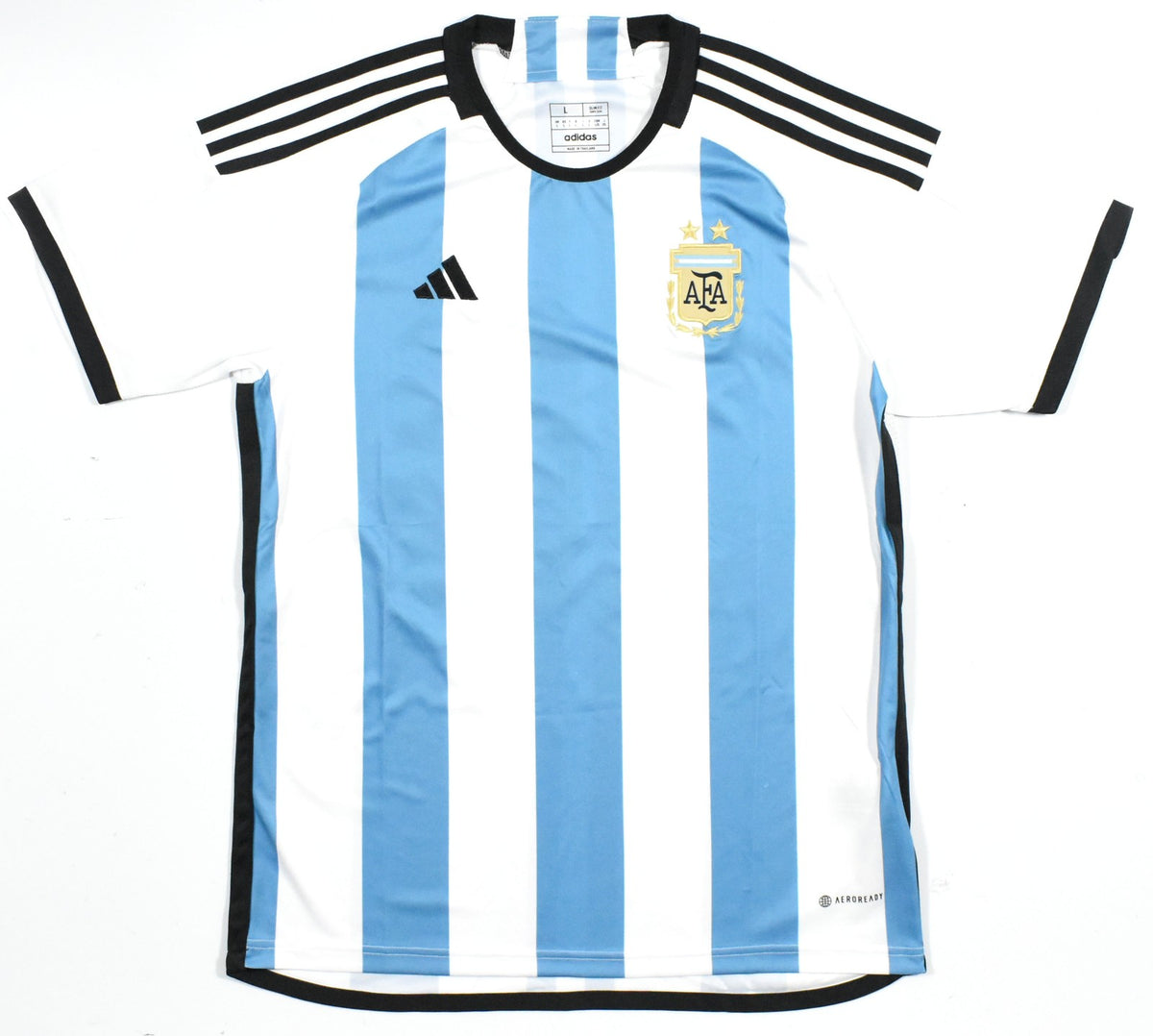 Lionel Messi Autographed Argentina Home Jersey