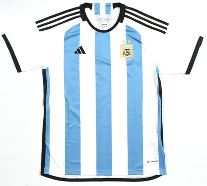 Lionel Messi Autographed Argentina Home Jersey