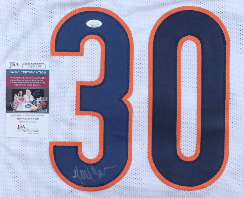 Mike Brown Signed Chicago Bears Custom Football Jersey JSA