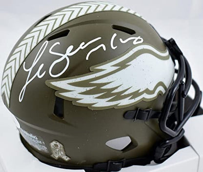 LeSean McCoy Signed Philadelphia Eagles Salute to Service Mini Helmet