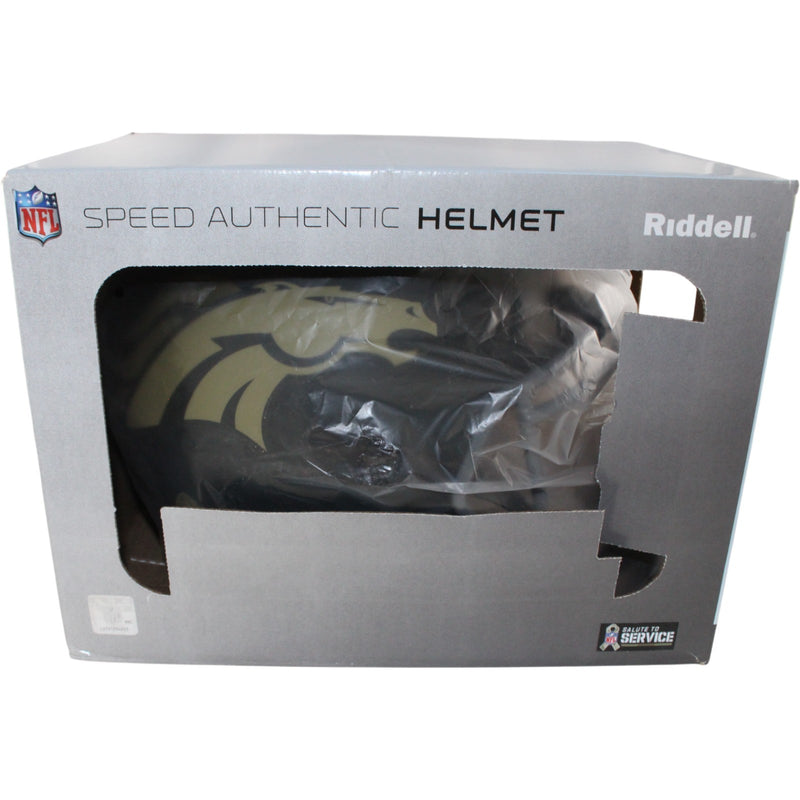Von Miller Signed Denver Broncos 2025 Salute to Service Authentic Helmet