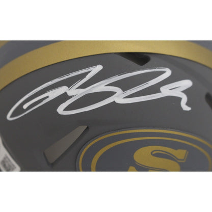 Ricky Pearsall San Francisco 49ers Autographed Slate Mini Helmet