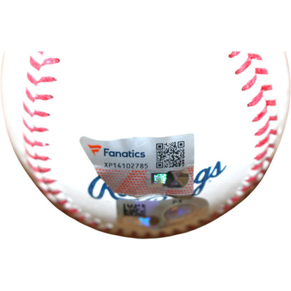 Teoscar Hernandez Signed Dodgers 2024 World Series Baseball (WS Champs)