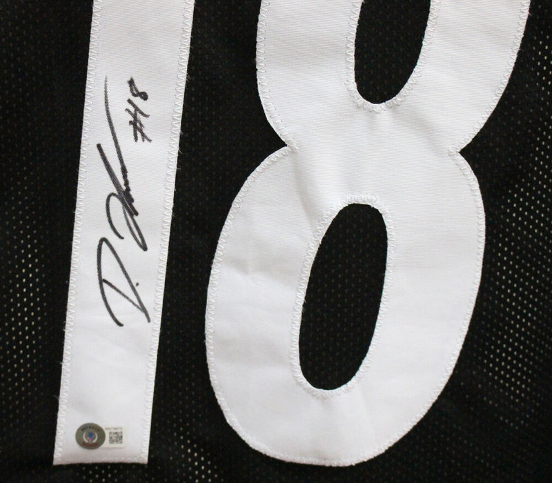 Diontae Johnson Autographed Pittsburgh Steelers Style Custom Football Jersey