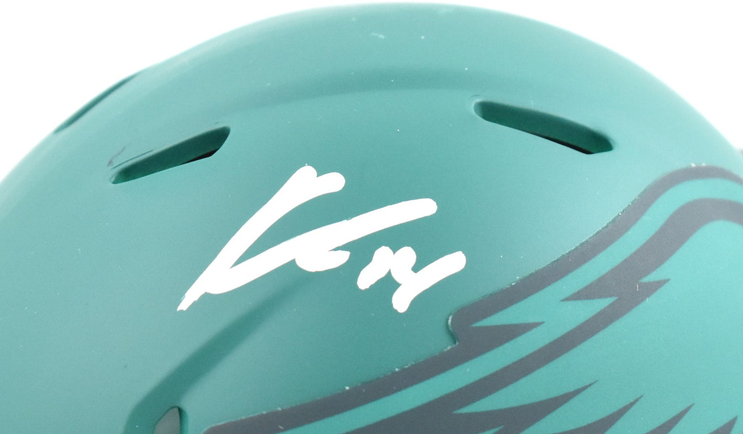 Kenneth Gainwell Signed Philadelphia Eagles Rave Speed Mini Helmet