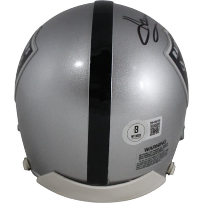 Howie Long Oakland Raiders Signed VSR4 Mini Helmet (HOF '00)