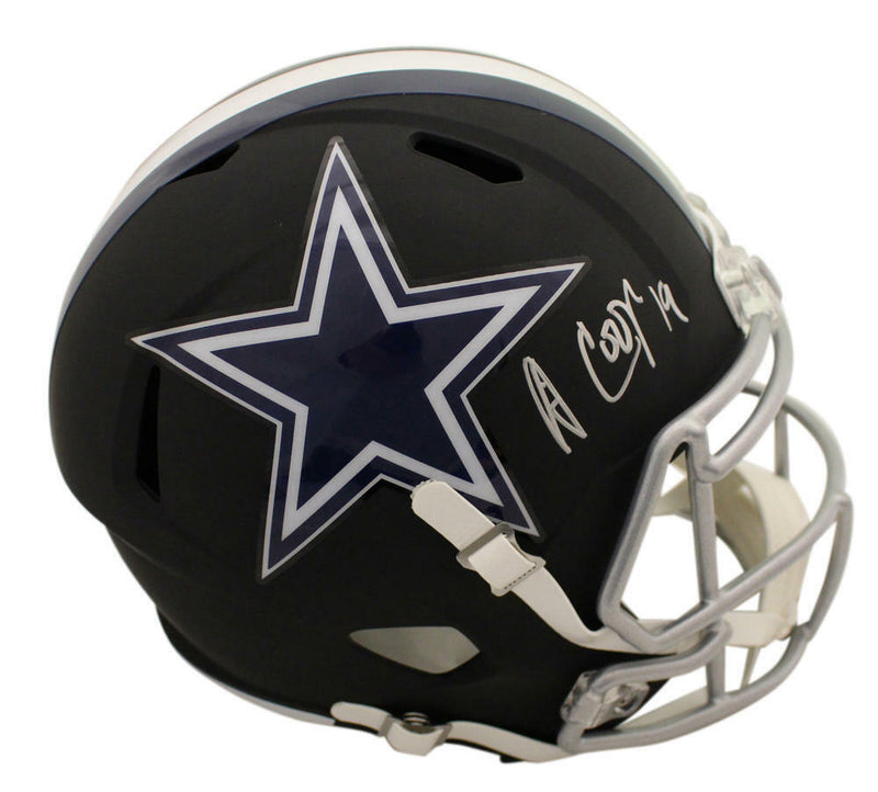 Amari Cooper Signed Dallas Cowboys Full Size Replica Helmet (JSA)