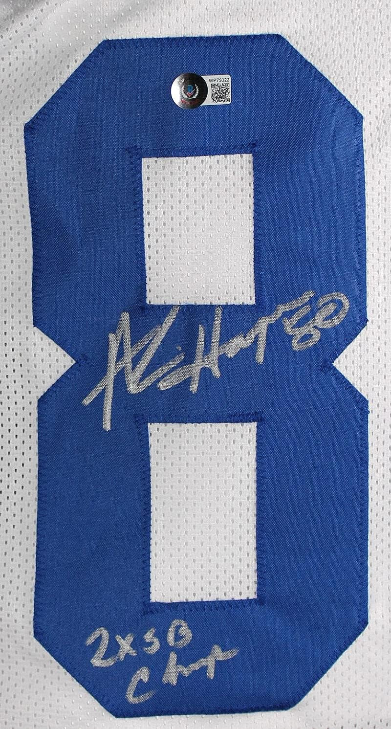 Alvin Harper Autographed White Custom Jersey "2x SB Champs"