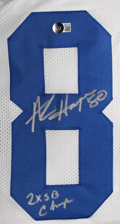 Alvin Harper Autographed White Custom Jersey "2x SB Champs"