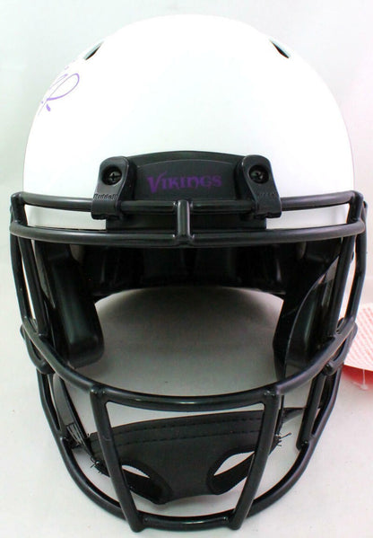 Randy Moss Signed Minnesota Vikings Lunar Eclipse Authentic Full Size Helmet