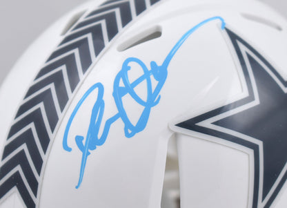 Deion Sanders Autographed Dallas Cowboys 2024 Salute to Service Mini Helmet