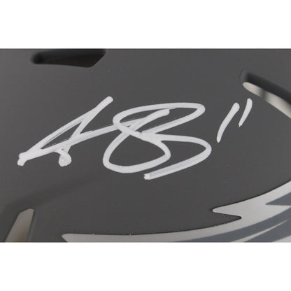 AJ Brown Signed Philadelphia Eagles Slate Mini Helmet