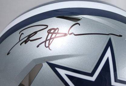 Deion Sanders Signed Dallas Cowboys Full Size Speed Authentic Helmet - Black