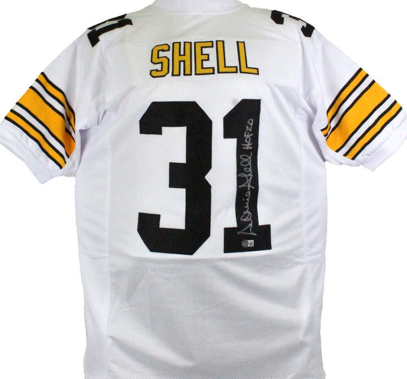 Donnie Shell Autographed Pittsburgh Steelers White Custom Jersey